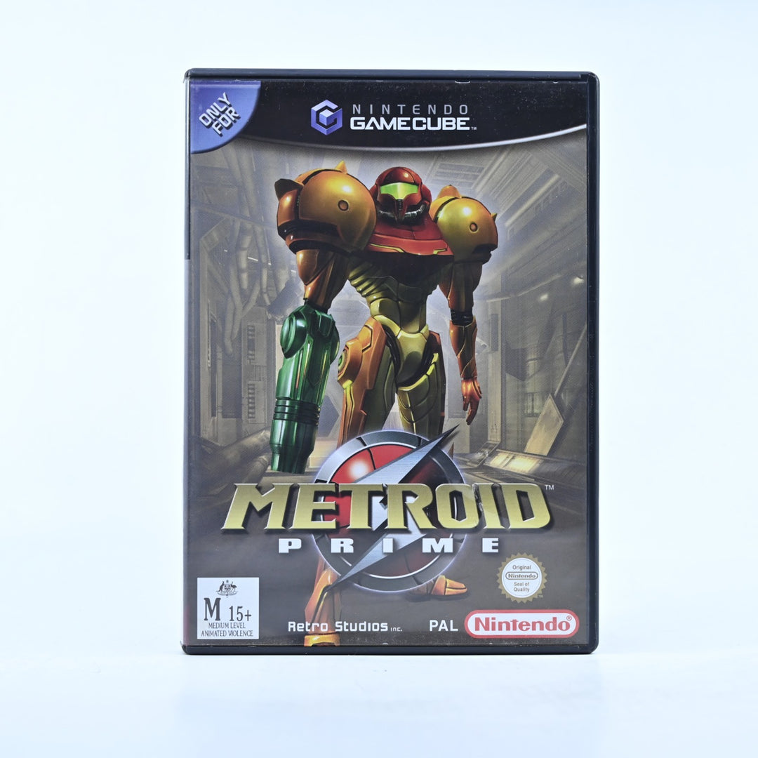 Metroid Prime - Nintendo Gamecube Game + Manual - PAL - FREE POST!