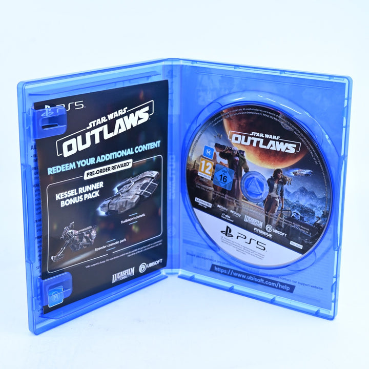 Star Wars: Outlaws - Sony Playstation 5 / PS5 Game - MINT DISC!