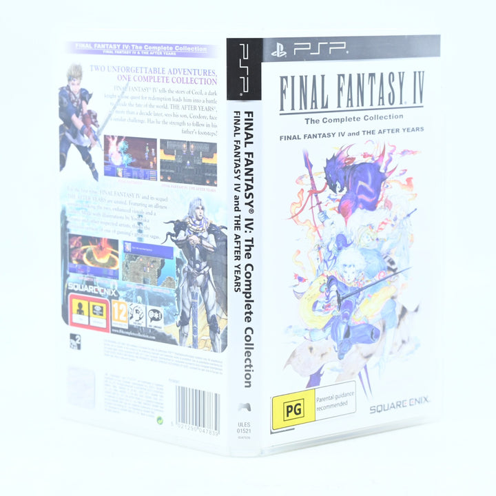 Final Fantasy IV The Complete Collection - Sony PSP Game + Manual - FREE POST!