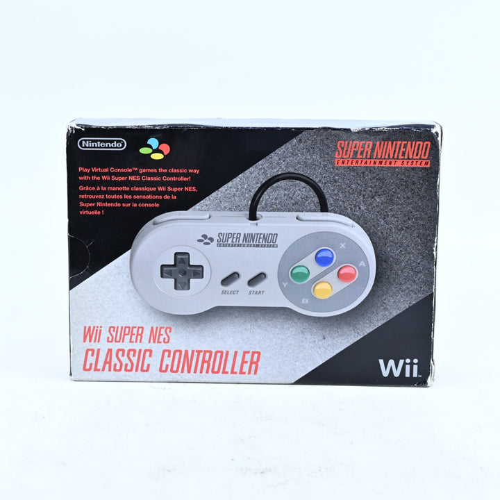 Wii Super NES Classic Controller - Nintendo Wii Accessory - PAL - FREE POST!