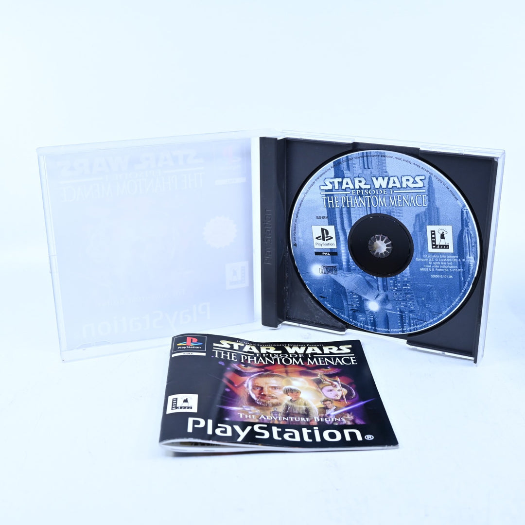 Star Wars: Episode I The Phantom Menace - Sony Playstation 1 / PS1 Game + Manual