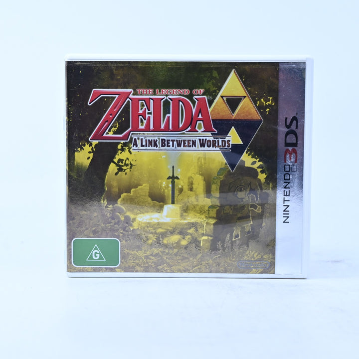 The Legend of Zelda: A Link Between Worlds - Nintendo 3DS Game - PAL + Manual