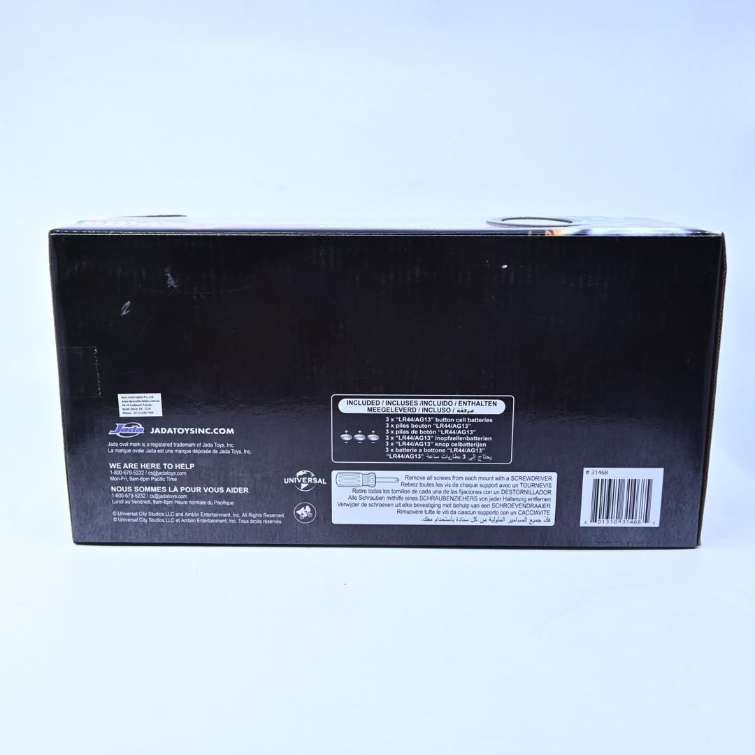 Jada 1:24 Back to the Future Part II 2 - Delorean Time Machine - Diecast Car