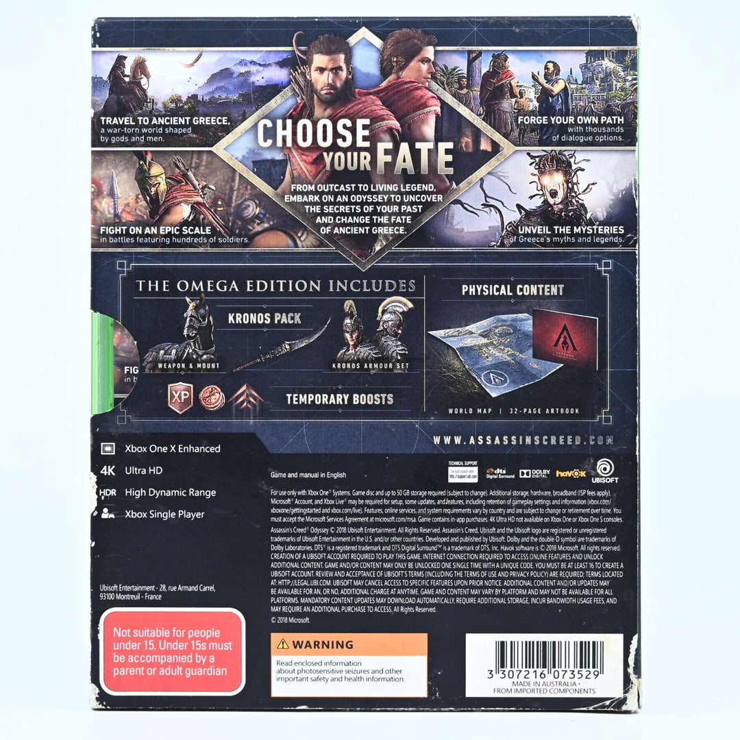 Assassin's Creed Odyssey: Omega Edition - Xbox One Game - PAL - FREE POST!