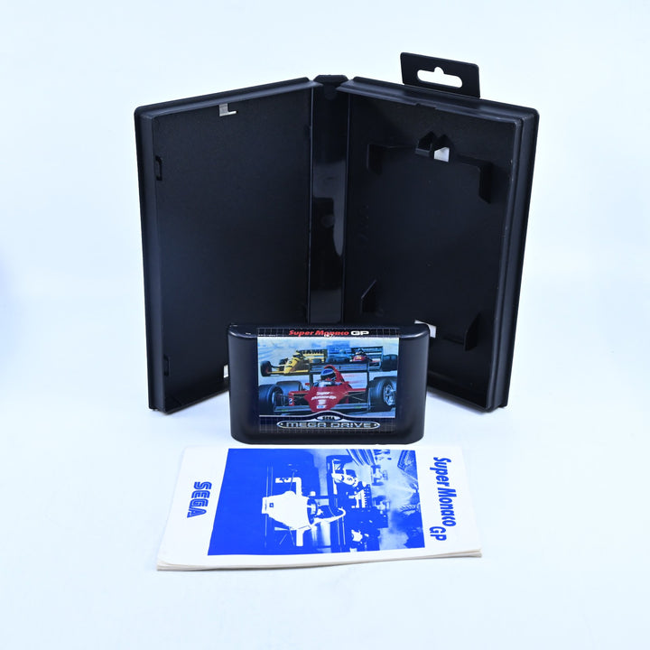 Super Monaco GP - Sega Mega Drive Game + Manual - PAL - FREE POST!