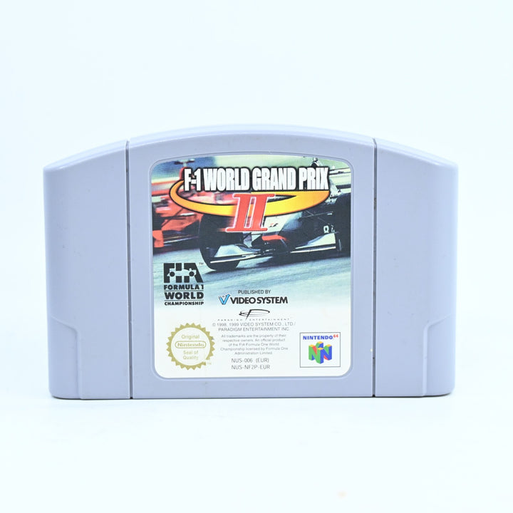 F-1 World Grand Prix II - N64 / Nintendo 64 Game - PAL - FREE POST!