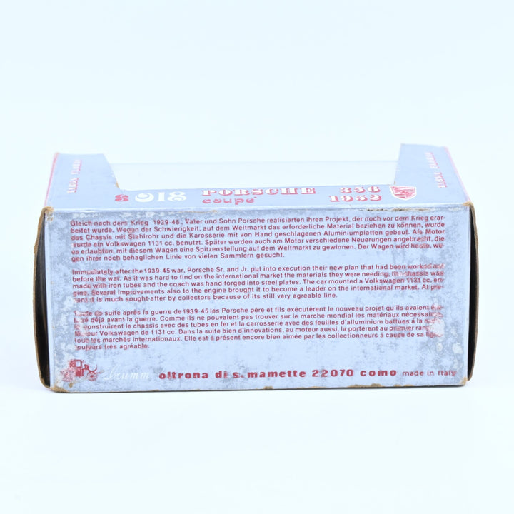 Brumm Special 1:43 Porche 356 Coupe 1952 - S018 - Targa Florio Number 32 - Car