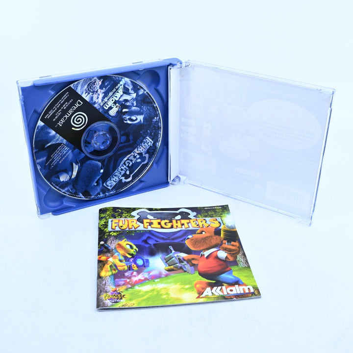 Fur Fighters - Sega Dreamcast Game + Manual - PAL - MINT DISC!