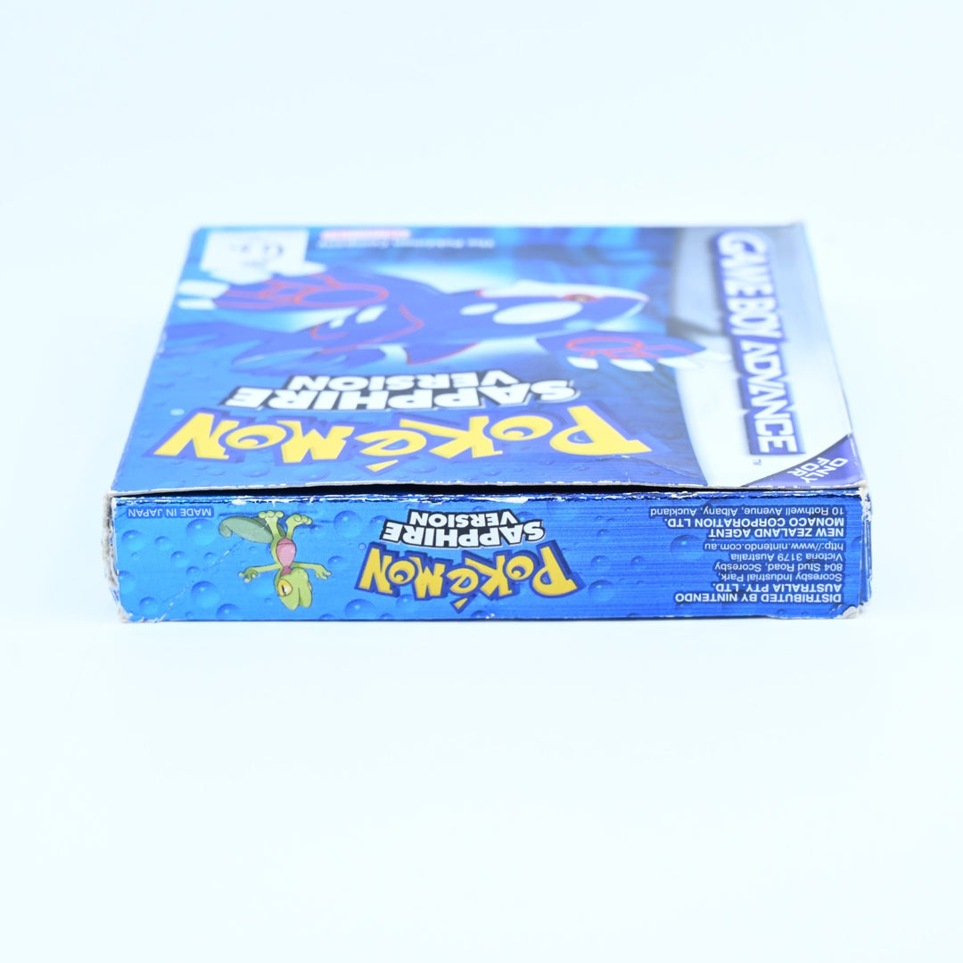 Pokemon Sapphire Version - Nintendo Gameboy Advance / GBA Boxed Game - PAL