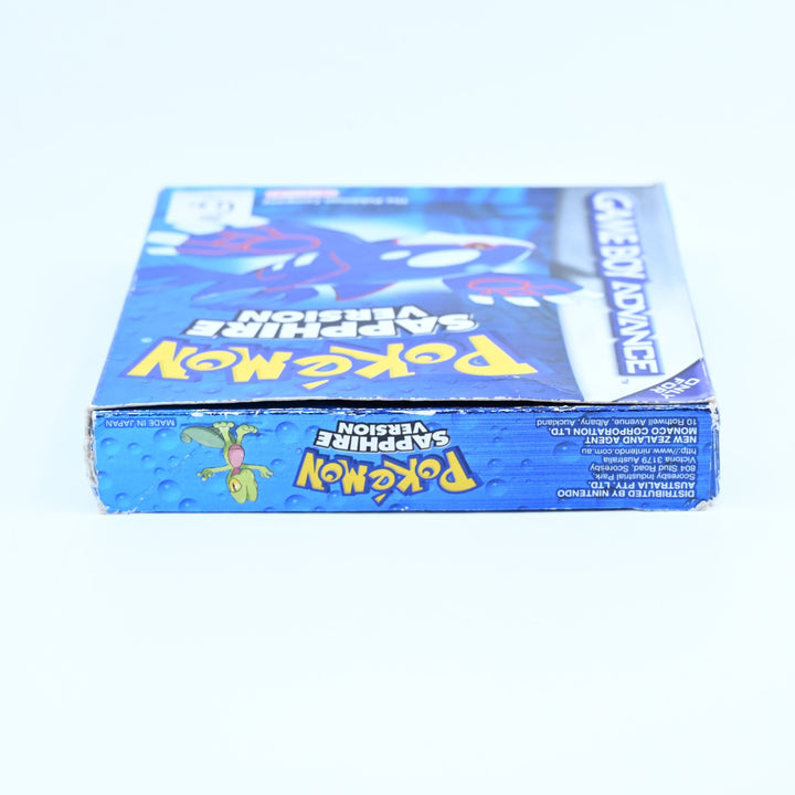 Pokemon Sapphire Version - Nintendo Gameboy Advance / GBA Boxed Game - PAL