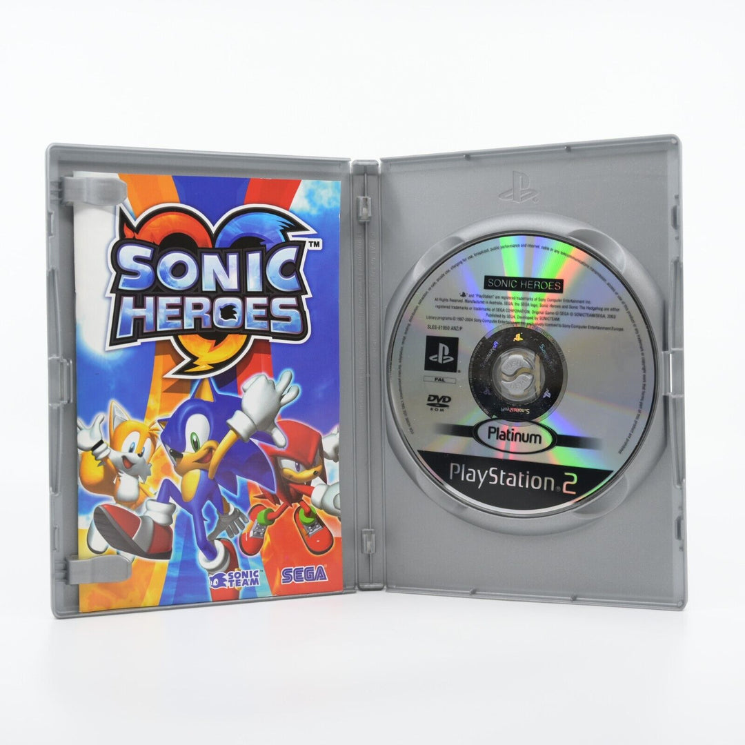 Sonic Heroes #2 - Sony Playstation 2 / PS2 Game - PAL - FREE POST!