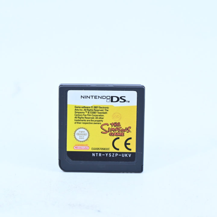 The Simpsons Game - Nintendo DS Game - Cartridge Only - PAL - FREE POST!