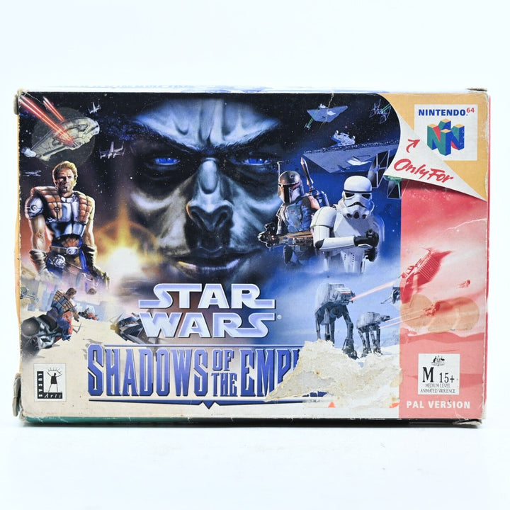 Star Wars: Shadows of the Empire - N64 / Nintendo 64 Boxed Game - PAL