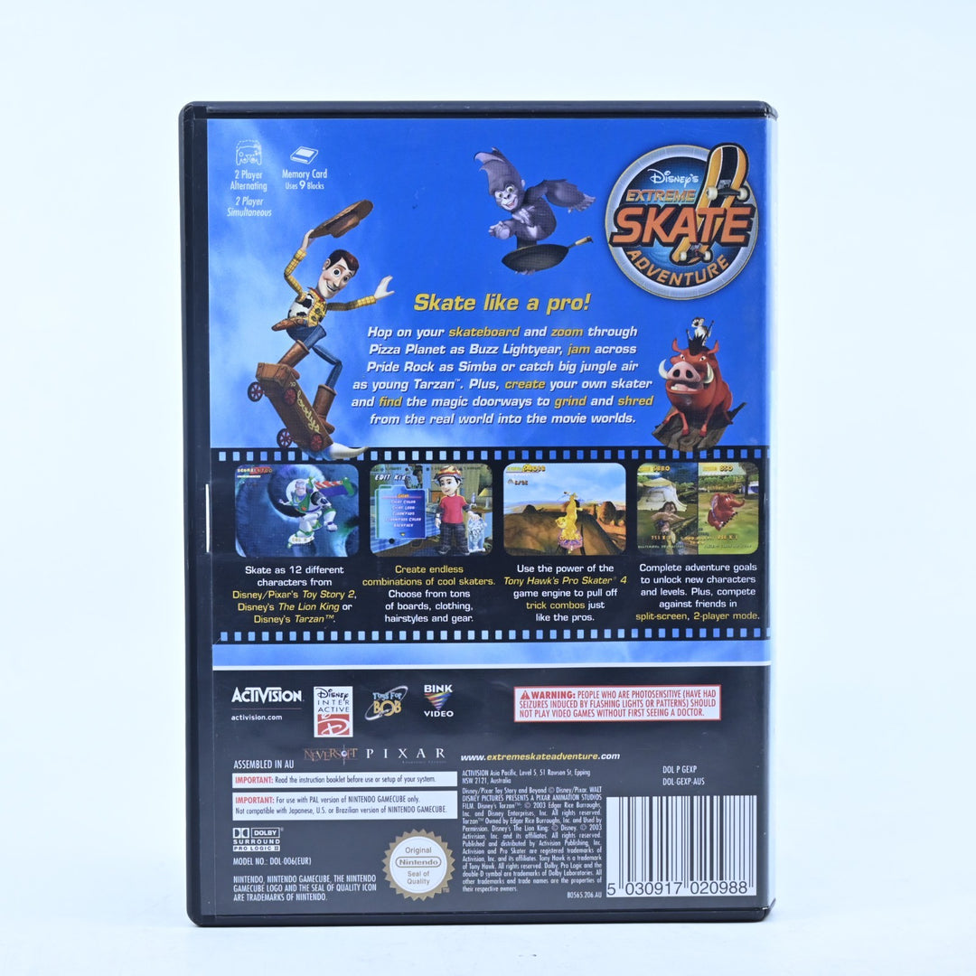 Disney's Extreme Skate Adventure - Nintendo Gamecube Game + Manual - PAL