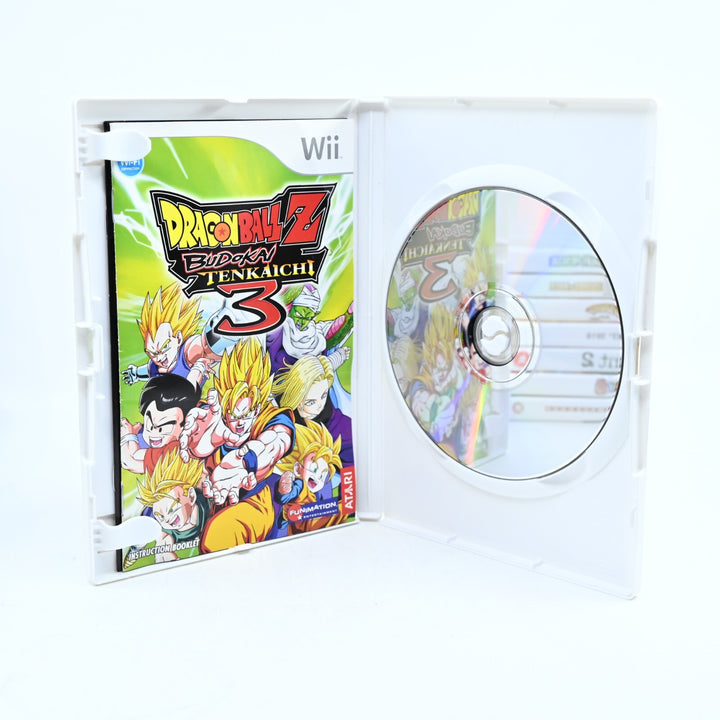 Dragon Ball Z Budokai Tenkaichi 3 - Nintendo Wii Game + Manual - PAL - MINT DISC