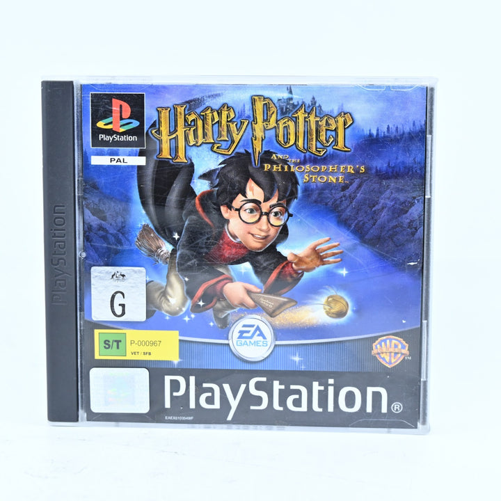 Harry Potter and the Philosopher's Stone + Manual - Sony Playstation 1 /PS1 Game