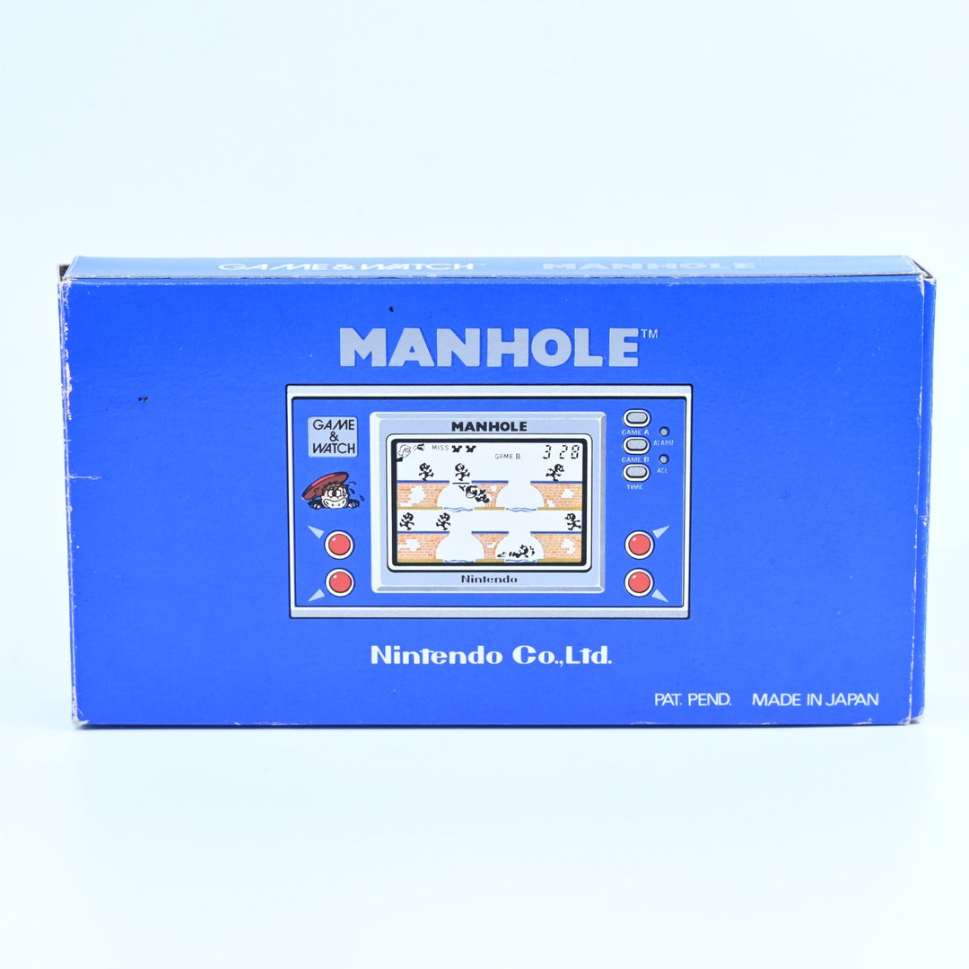 Manhole - NH-103 - Check Description - Nintendo Game & Watch Boxed Console