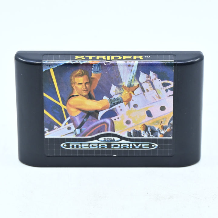 Strider - Sega Mega Drive Game - No Manual - PAL - FREE POST!