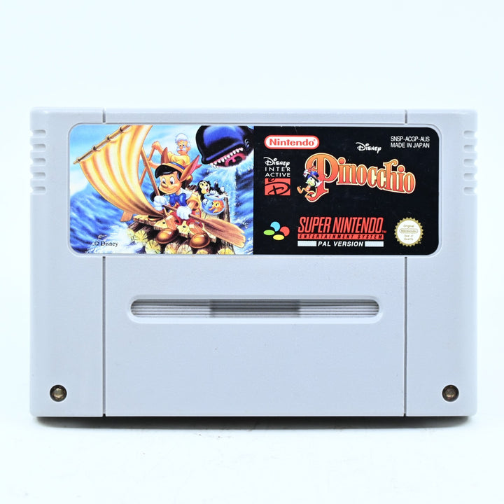 Pinocchio - Super Nintendo / SNES Boxed Game - PAL - FREE POST!
