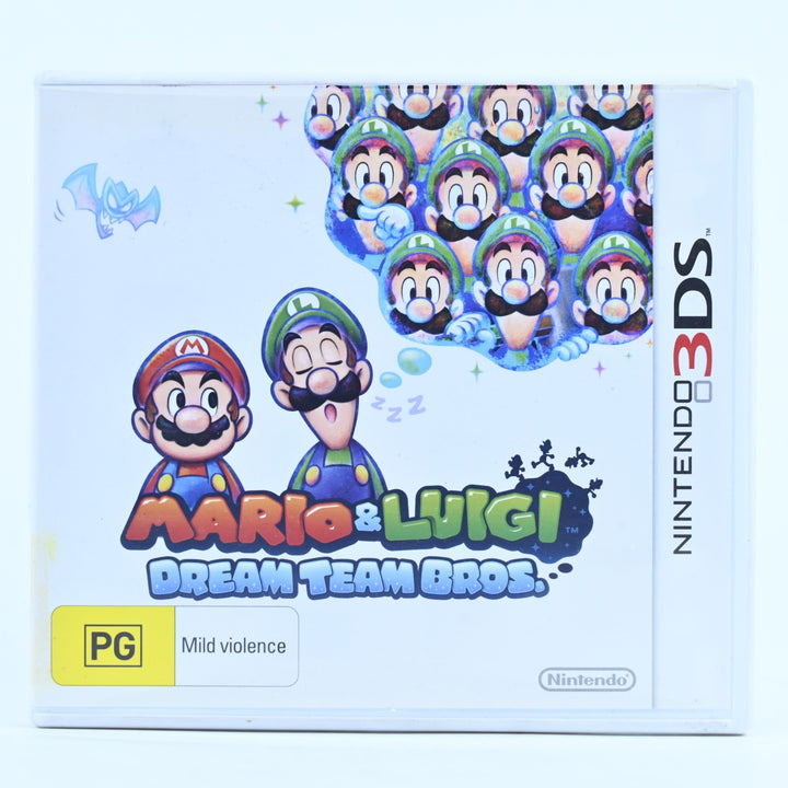 Mario & Luigi: Dream Team Bros. - Nintendo 3DS Game - PAL + Manual - FREE POST!