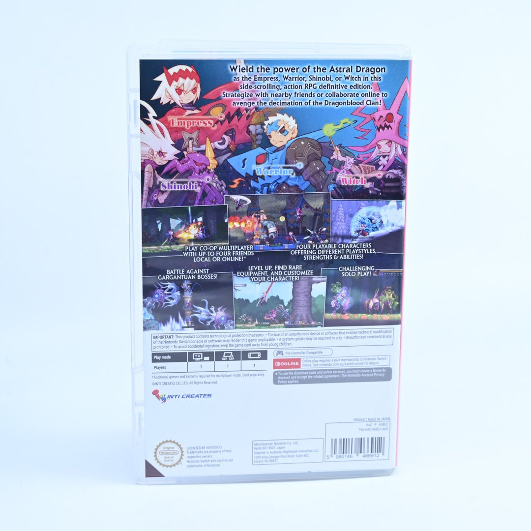 Dragon Marked For Death - UNUSED CODES - Nintendo Switch Game - FREE POST!