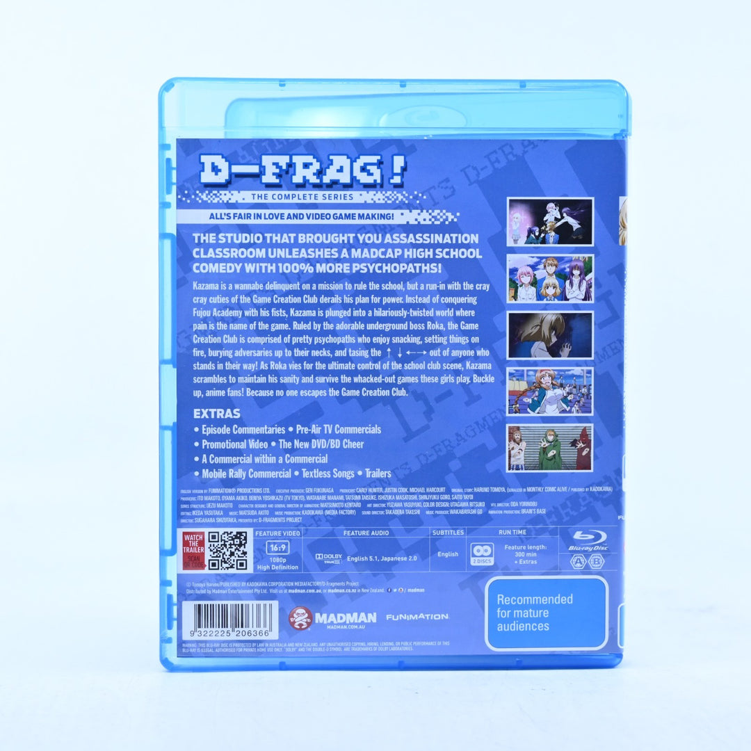 D-Frag! - The Complete Series - Region B - Madman - Anime Blu-ray