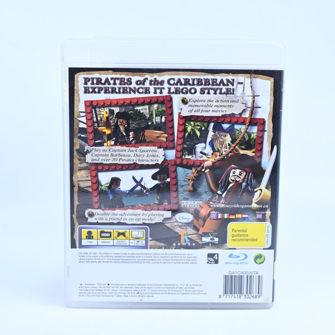 LEGO Pirates of the Caribbean - Sony Playstation 3 / PS3 Game + Manual