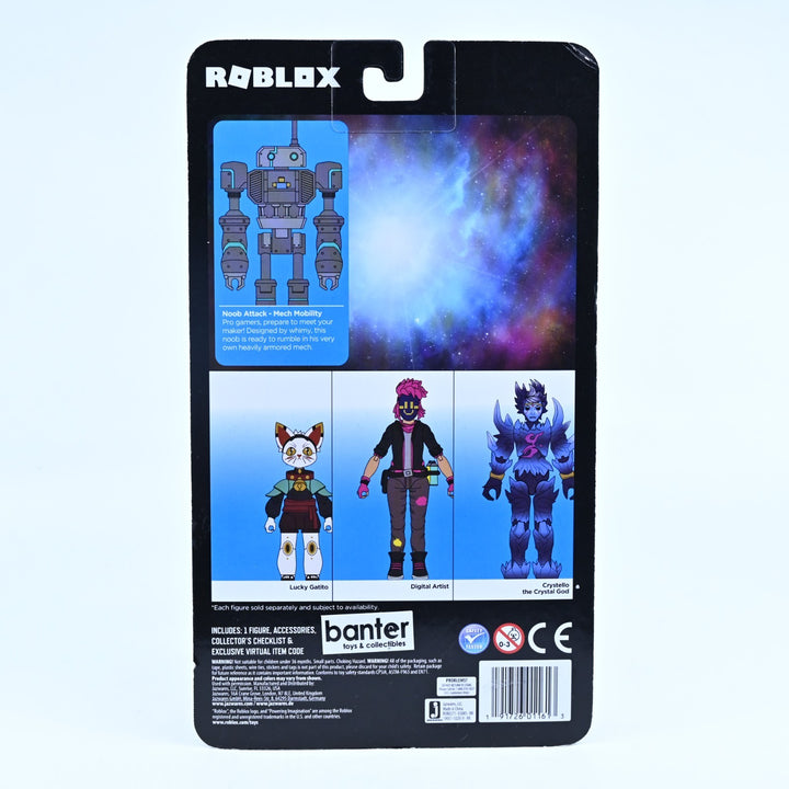 Noob Attack - SEALED - Roblox Action Figure + Virtual Item