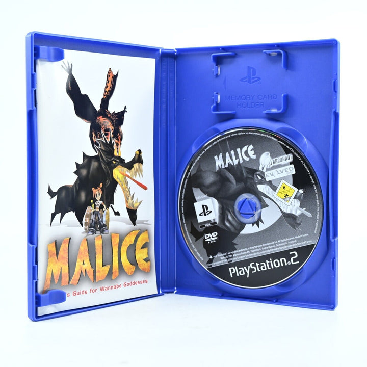 Malice - Sony Playstation 2 / PS2 Game + Manual - PAL - MINT DISC!