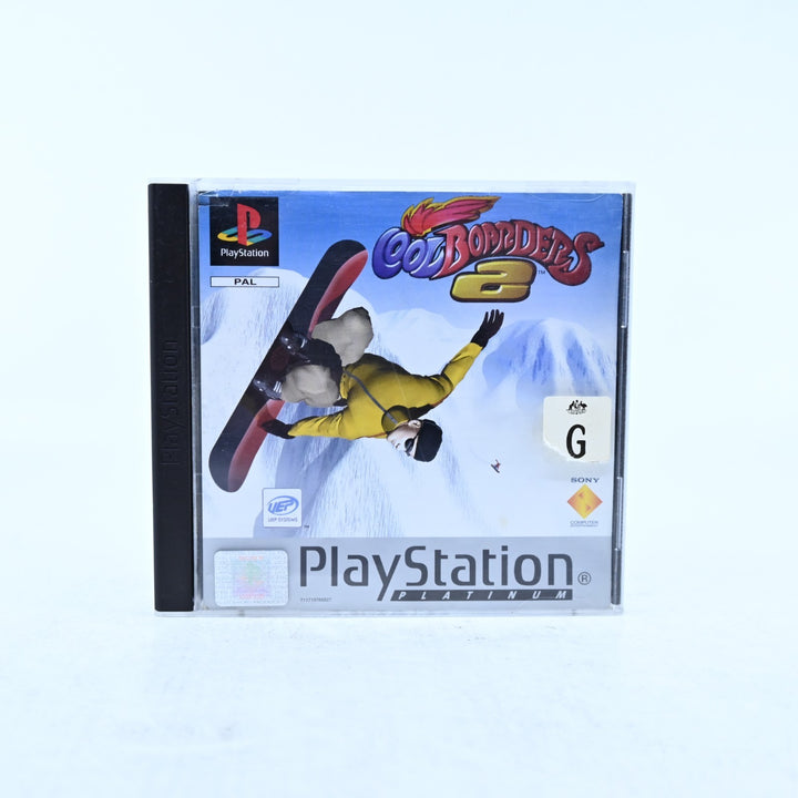 Cool Boarders 2 - Sony Playstation 1 / PS1 Game + Manual - PAL - MINT DISC!