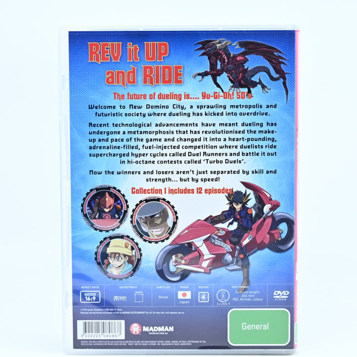 SIGNED BY VERONICA TAYLOR! YU-GIOH! 5D's Collection 01 - Region 4 DVD