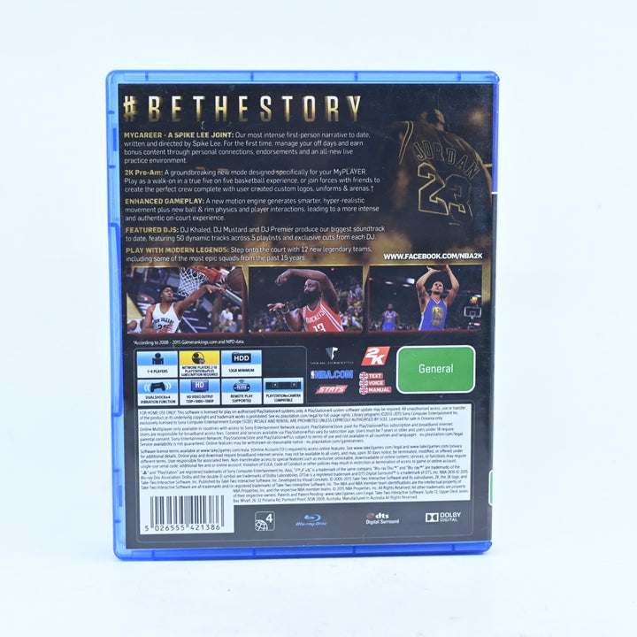 NBA 2K16: Limited Edition - Sony Playstation 4 / PS4 Game - FREE POST!