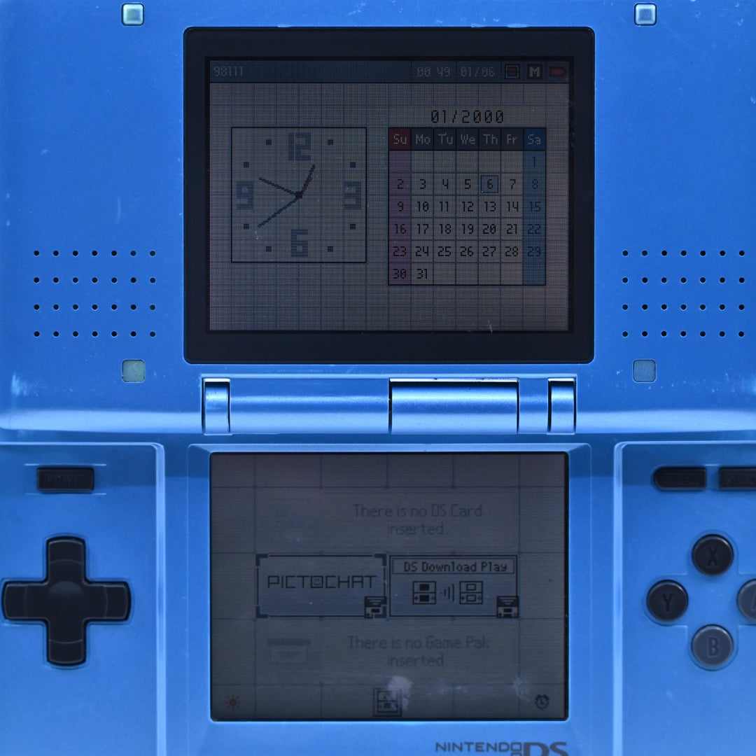 Cosmic Blue Original DS - Nintendo DS Console - NTR-001 - PAL - FREE POST!