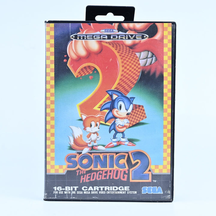 Sonic The Hedgehog 2 - Sega Mega Drive Game + Manual - PAL - FREE POST!