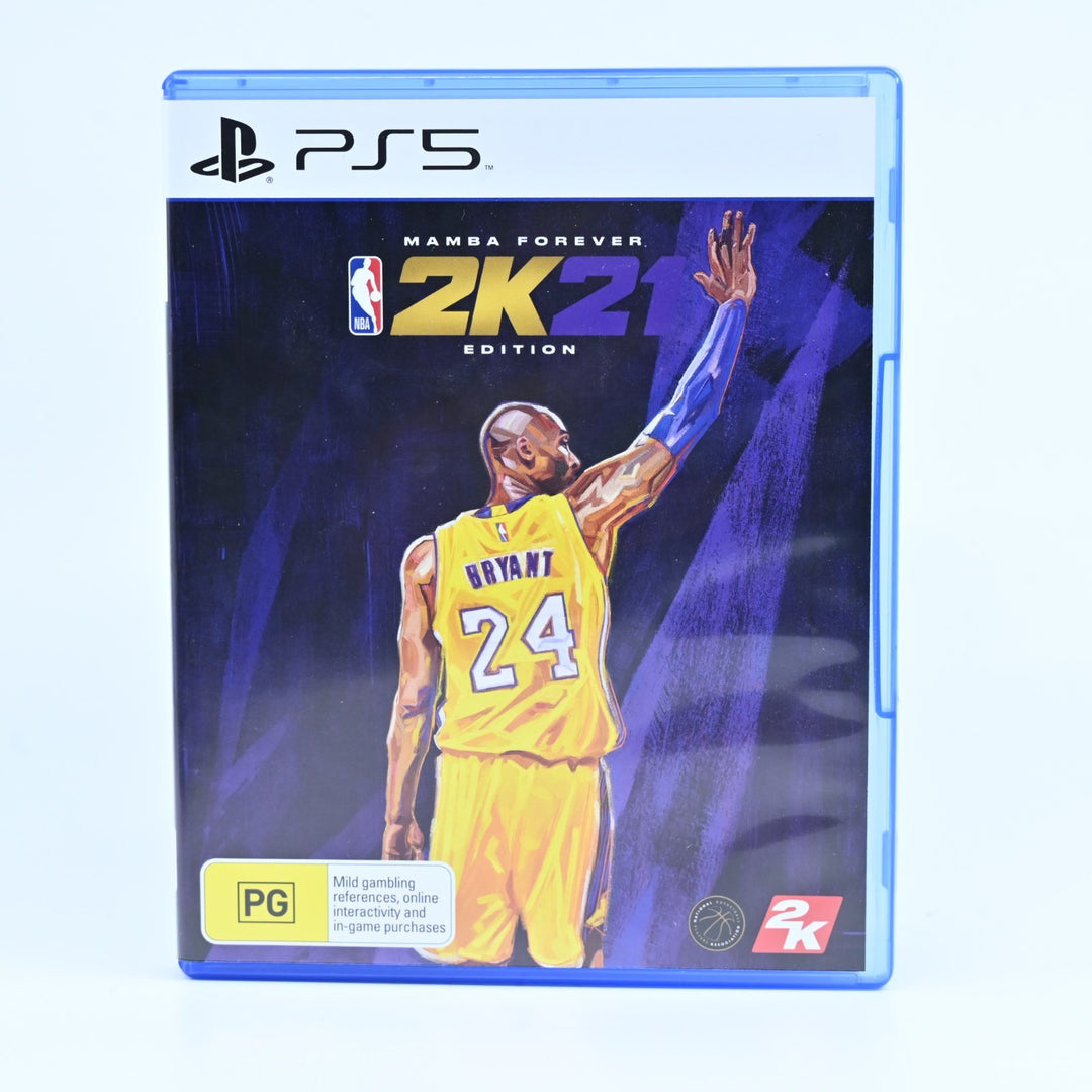 NBA 2K21 Mamba Forever: Kobe Limited Edition - PS5 Game + Steelbook