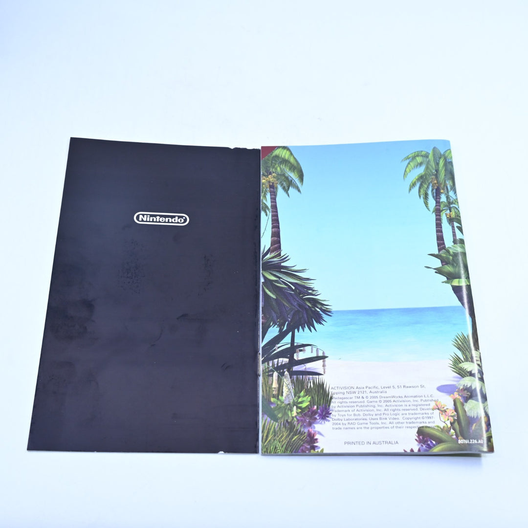 Madagascar - Nintendo Gamecube Game + Manual - PAL - FREE POST!