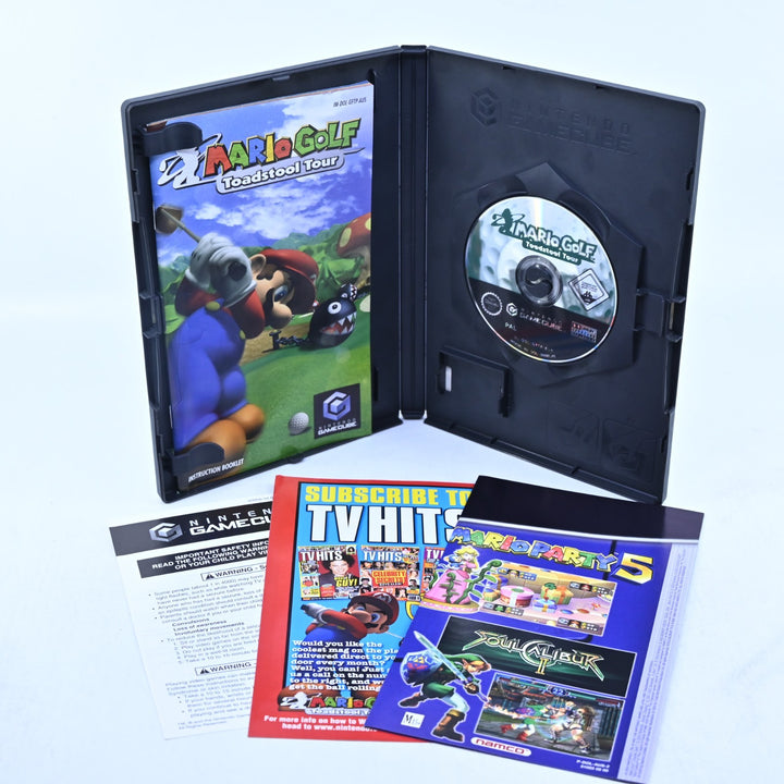 Mario Golf Toadstool Tour - Nintendo Gamecube Game + Manual - PAL - FREE POST!