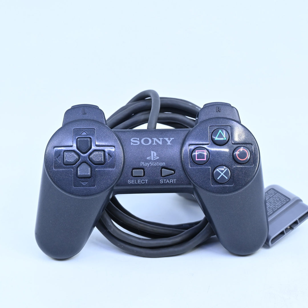 Black - PS1 Controller - Sony Playstation 1 / PS1 Accessory