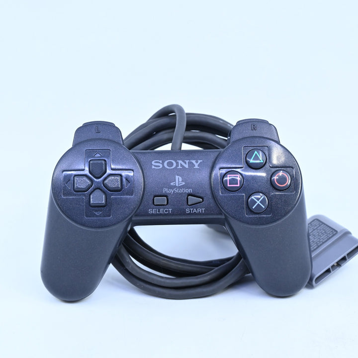 Black - PS1 Controller - Sony Playstation 1 / PS1 Accessory