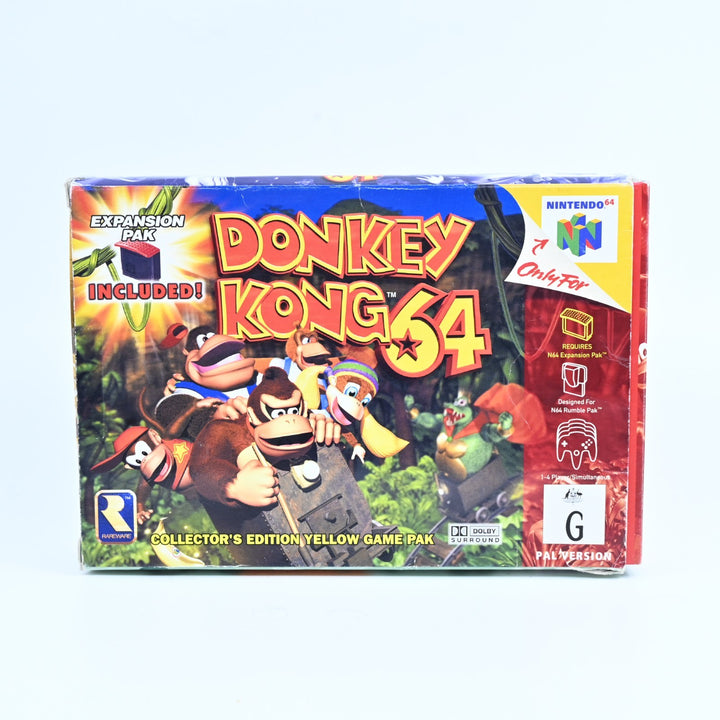Donkey Kong 64 - N64 / Nintendo 64 Boxed Game - PAL - FREE POST!