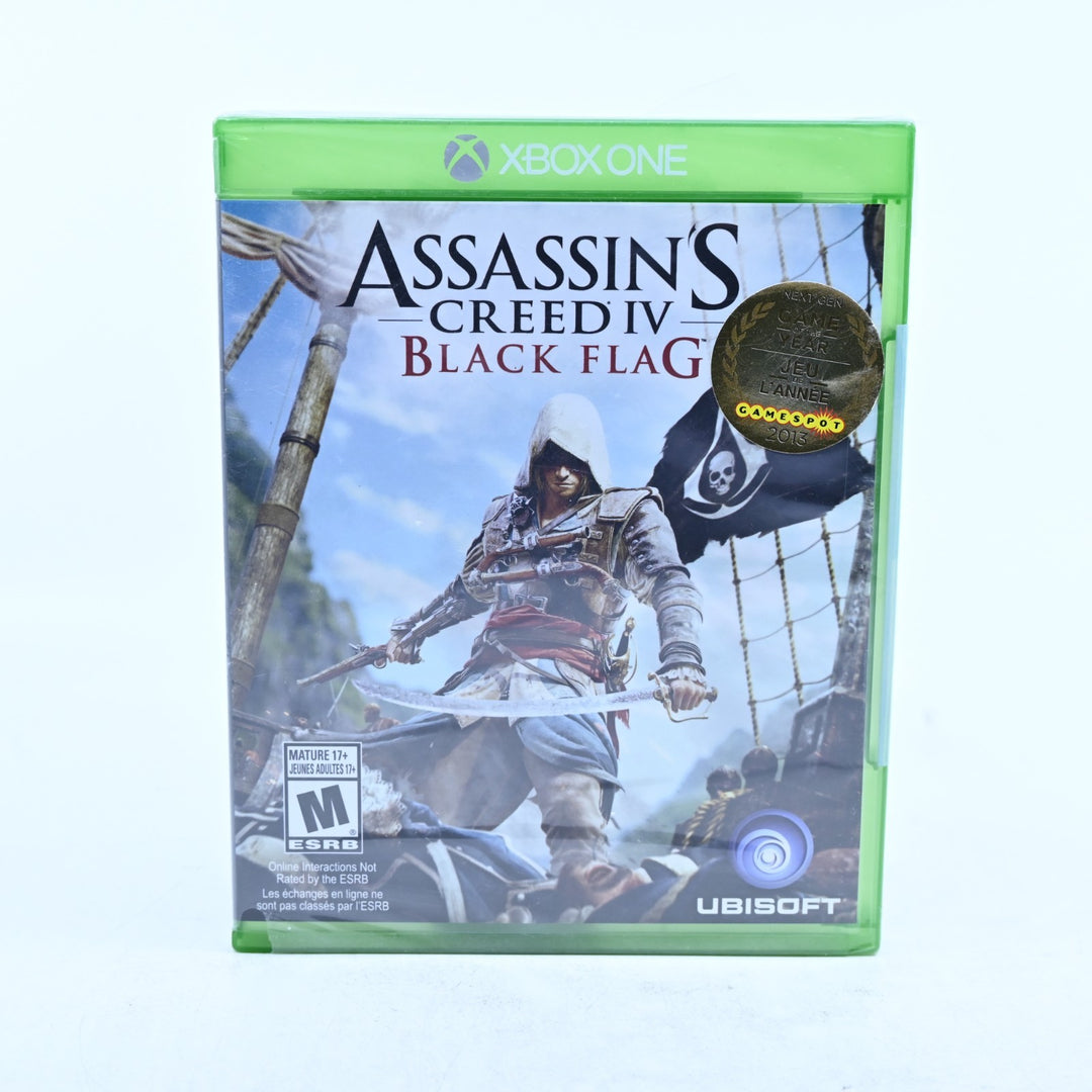 SEALED! Assassin's Creed IV Black Flag - Xbox One Game - REGION FREE