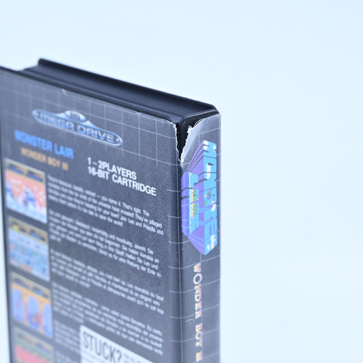 Wonder Boy III: Monster Lair - Sega Mega Drive Game + Manual - PAL - FREE POST!