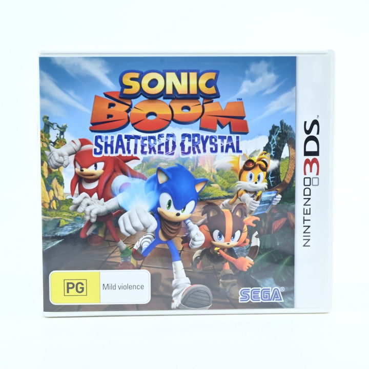 LIKE NEW! Sonic Boom: Shattered Crystal - Nintendo 3DS Game - PAL - FREE POST!