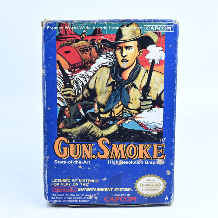 Gun Smoke / Gun.Smoke - Nintendo Entertainment System / NES Boxed Game - PAL