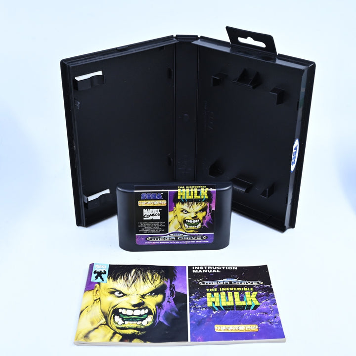 The Incredible Hulk - Sega Mega Drive Game + Manual - PAL - FREE POST!