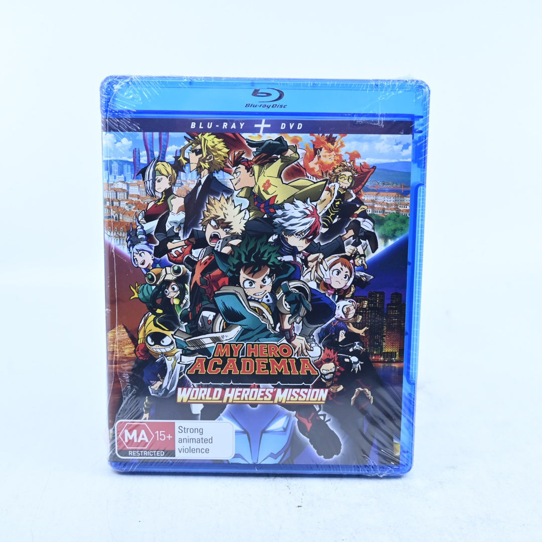 SEALED! My Hero Academia: World Heroes Mission - Region B - Anime Blu-ray