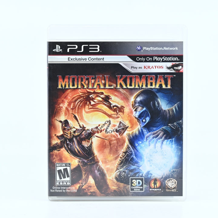 Mortal Kombat - Sony Playstation 3 / PS3 Game + Manual - FREE POST!