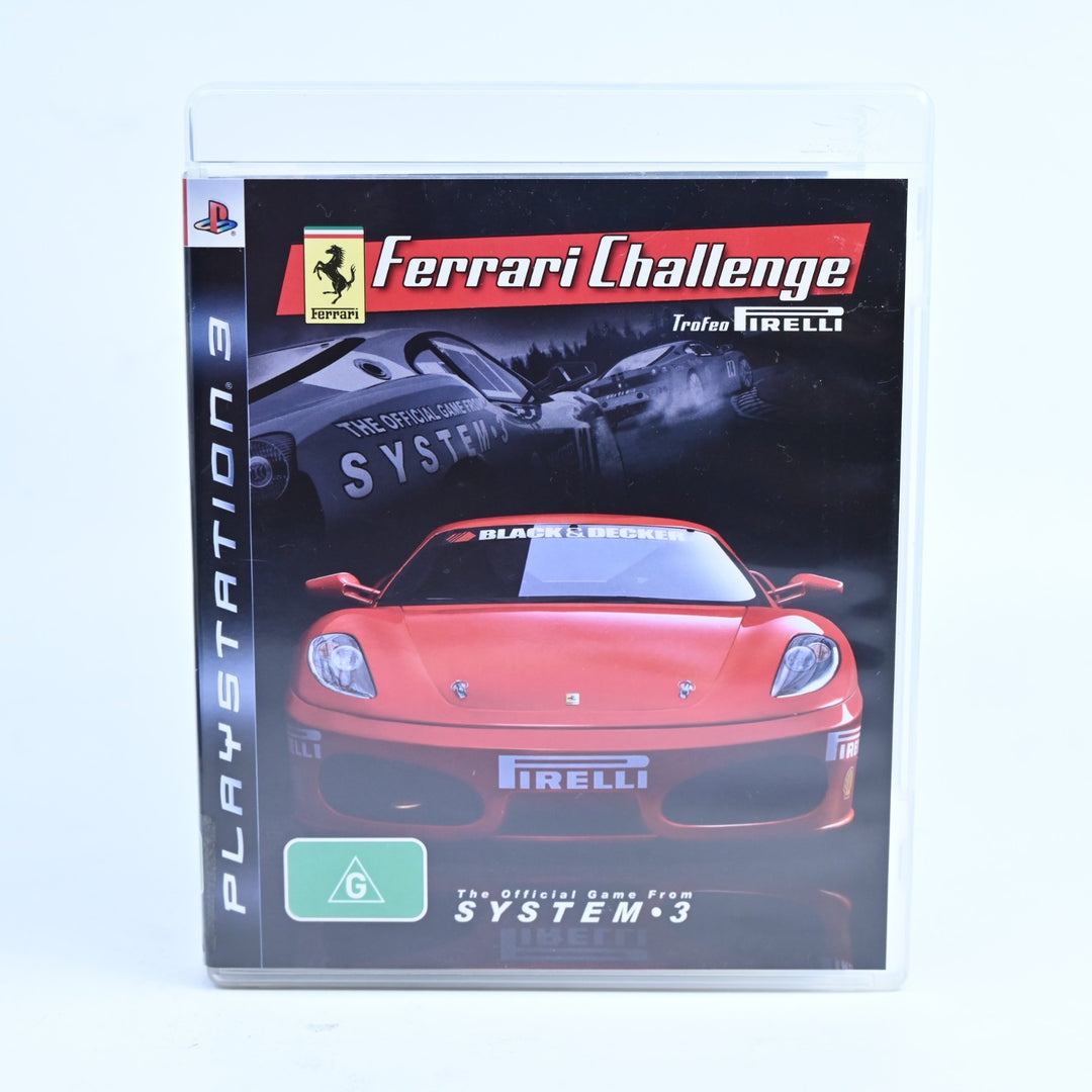 Ferrari Challenge - Sony Playstation 3 / PS3 Game + Manual - FREE POST!
