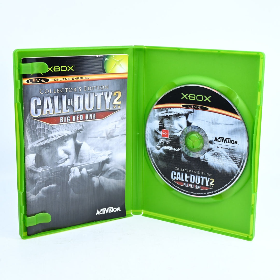 Call of Duty 2: Big Red One Collectors Edition - Original Xbox Game + Manual