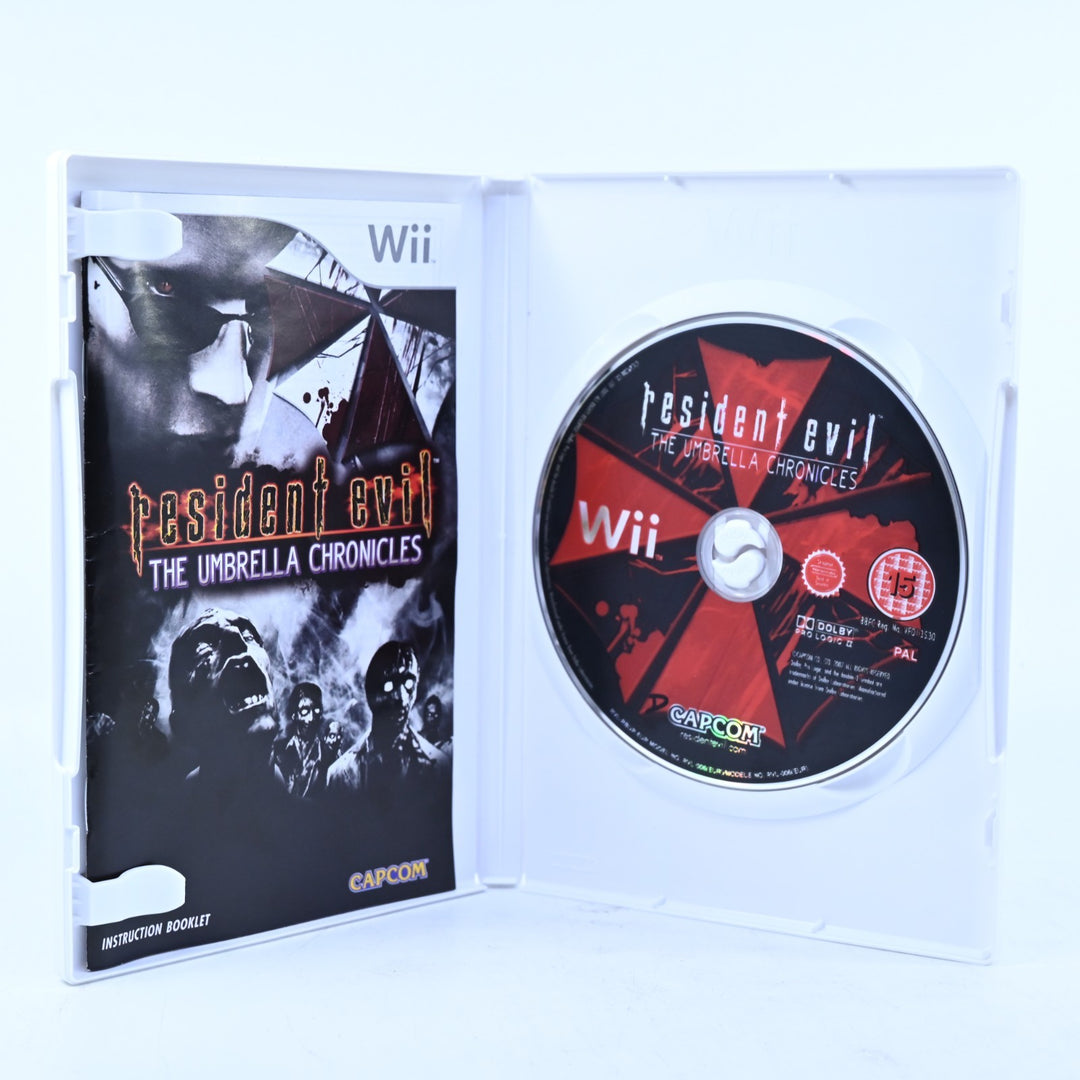 Resident Evil: The Umbrella Chronicles - Nintendo Wii Game + Manual - PAL